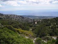 Blick vom Gipfel des Monte Tuttavista