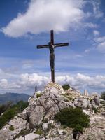 Cristo Bronzeo auf dem Monte Tuttavista