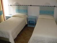 Einblick in ein Doppelzimmer des Hotels 