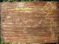 Unser Wanderweg zum Monte Novo San Giovanni