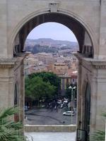 Blick auf Cagliari