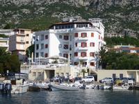 Blick auf unser Hotel