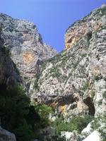 Zweiter Blick Richtung Gorropu-Schlucht