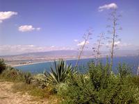 Ausblick vom Teufelsfelsen auf Cagliari und das Meer