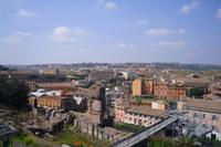 Ausblicke vom Palatinhügel auf die Stadt...