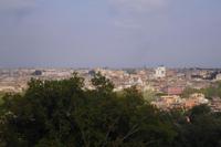 Ausblick vom Gianicolo-Hügel