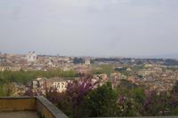 Ausblick vom Gianicolo-Hüge