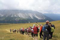 Abstieg zur Schatzer Hütte