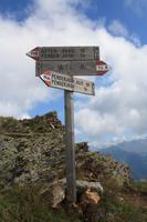 Orientierung in den Sarntaler Alpen