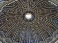 Die Kuppel ist auch aus der Nähe faszinierend