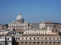 gleich in der Nähe zum Vatikan war die Engelsburg hervorragende Zufluchtsstätte für Päpste