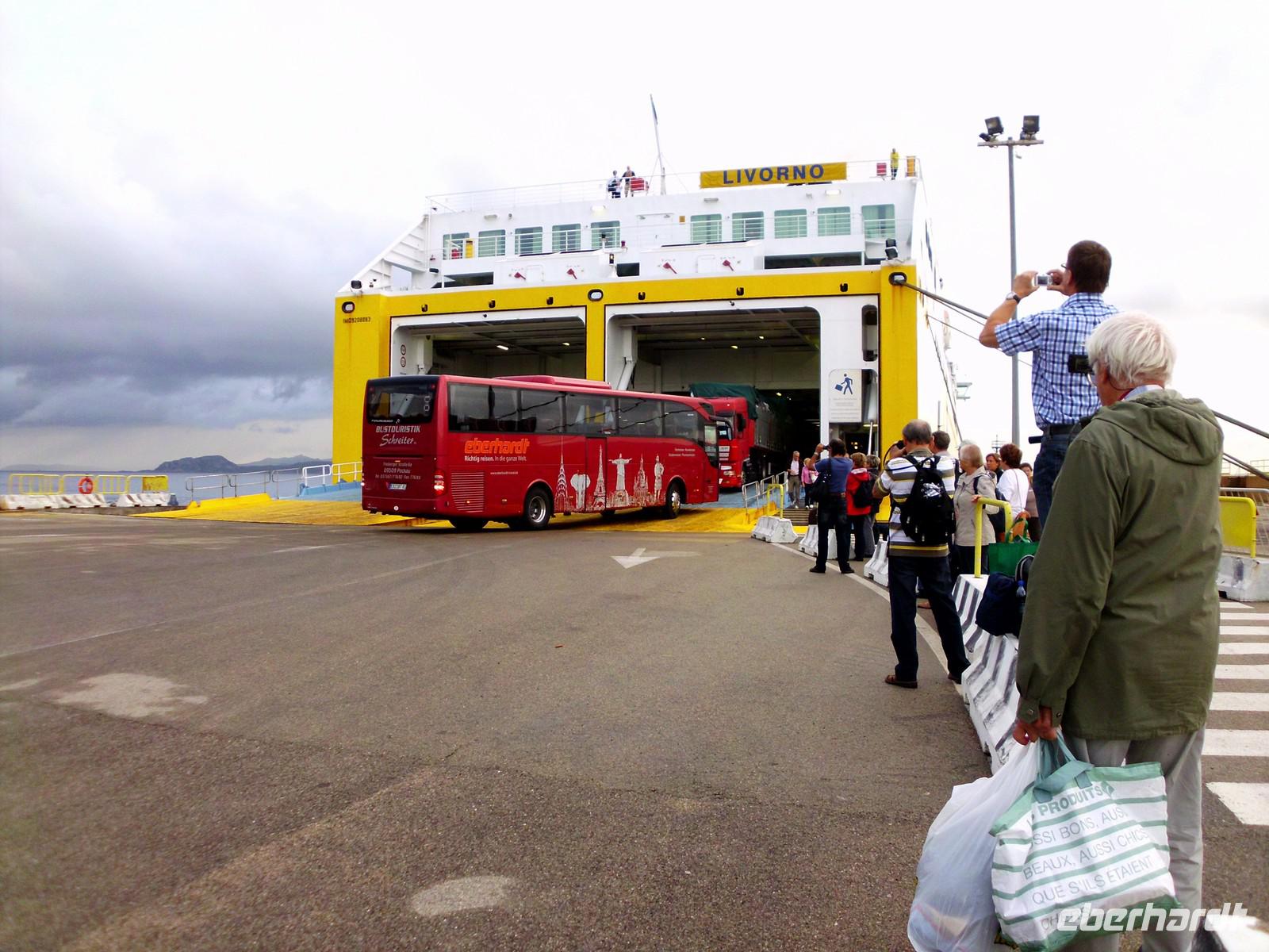 Ankunft in Golfo Aranci