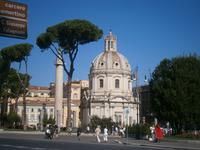 Blick zur Trajanssäule