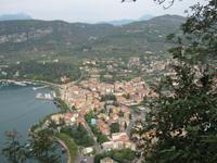 Ausblick vom Rocca di Garda