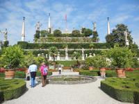 die südlichen Terrassengärten der Isola Bella