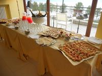 ein kleines Abschiedspicknick im Hotel