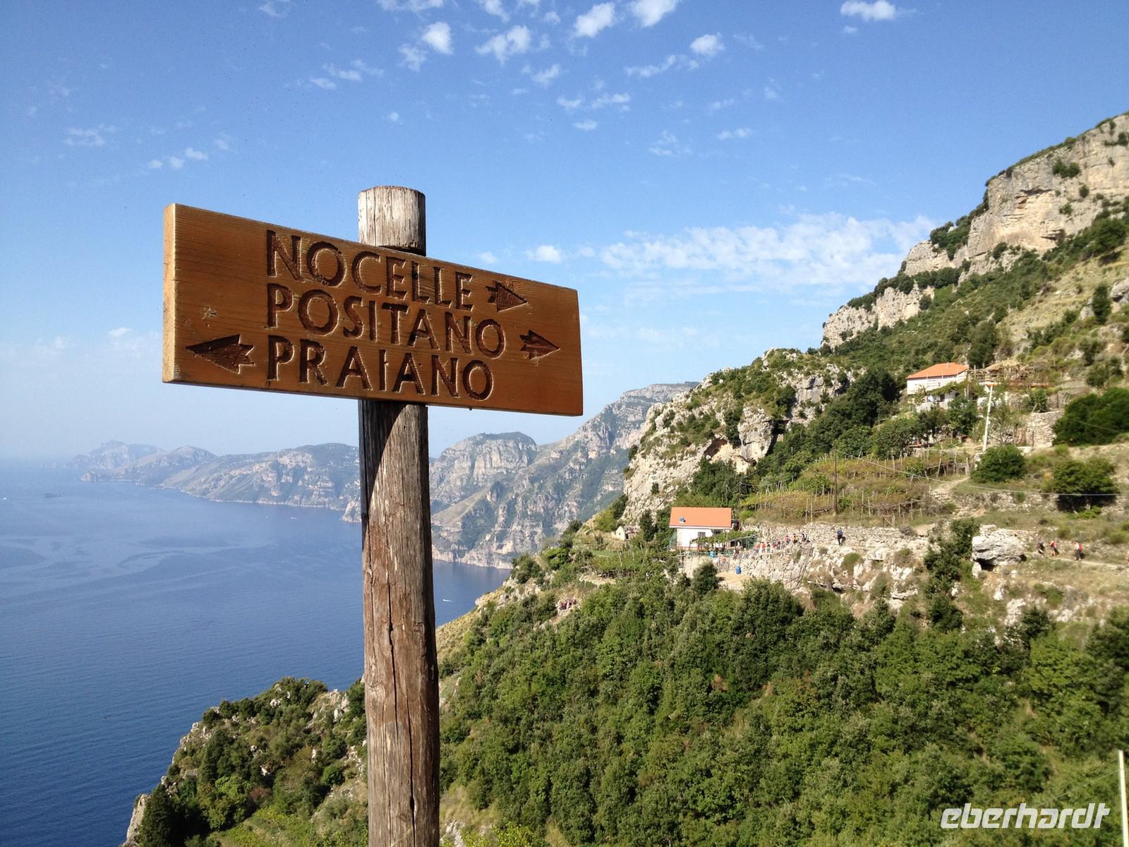 Unser Ziel: Positano