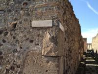 in den Ausgrabungen von Pompeji