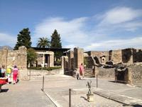 in den Ausgrabungen von Pompeji