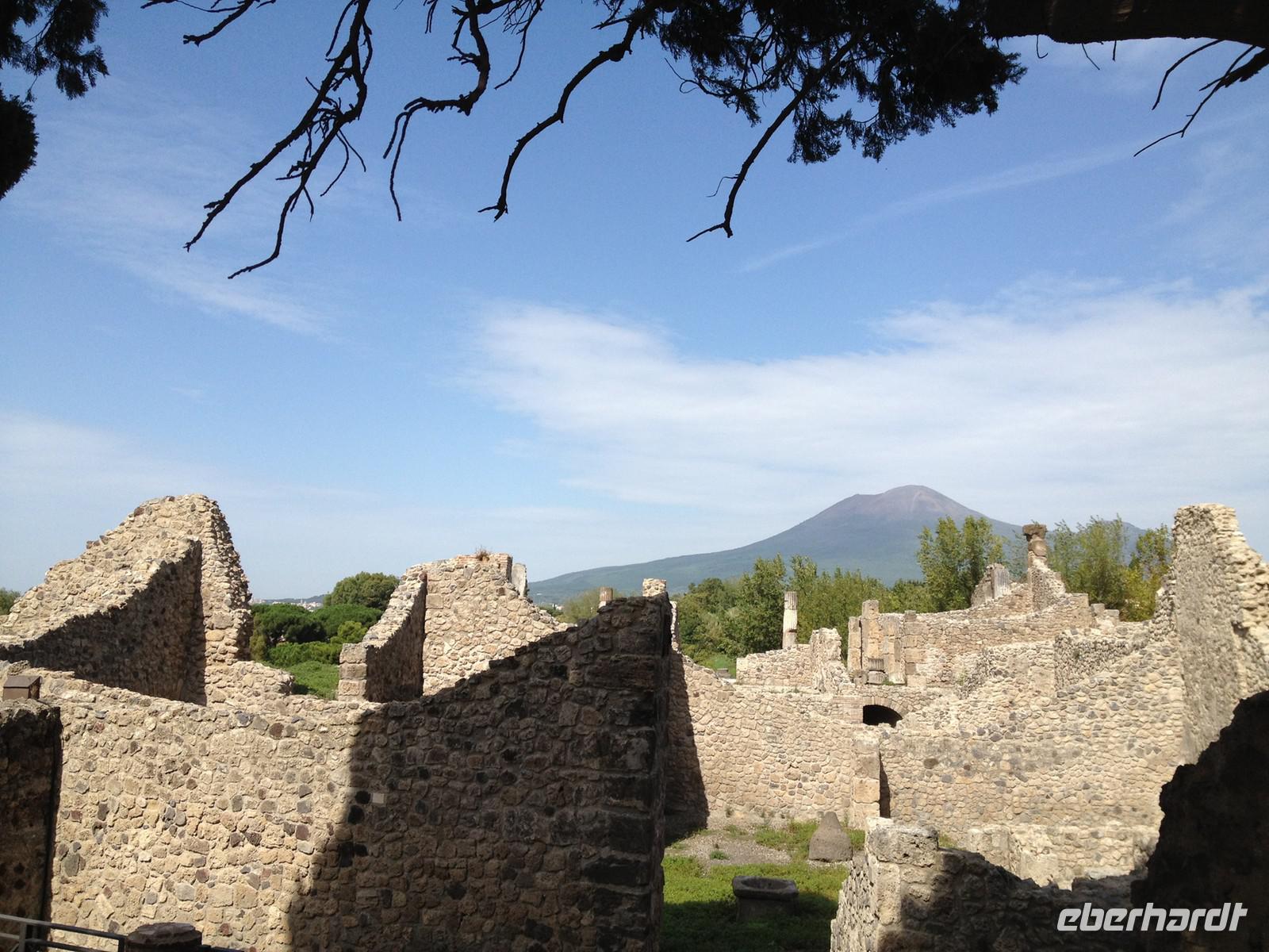 in den Ausgrabungen von Pompeji