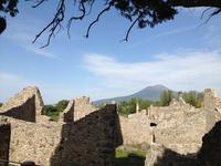 in den Ausgrabungen von Pompeji