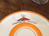 in der Cantina del Vesuvio zum Mittagessen