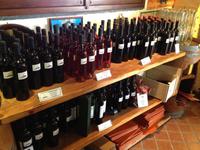 in der Cantina del Vesuvio zum Mittagessen