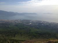 Blick auf den Golf von Neapel und Capri