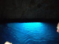 in der Grotta Smeralda