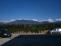 Rundumblick auf die Berge in der Nähe des Kalterer Sees