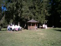 Der Picknickplatz oberhalb von Freienfeld