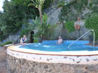 im Thermalgarten O’ Vagnitiello in Bagnitiello