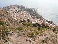 Blick auf Taormina