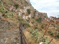 Abstieg nach Taormina