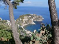Taormina, Blick auf Capo S. Andrea 