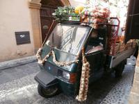Gemüseverkäufer in Cefalu