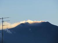 Abendstimmung am Ätna - er qualmt!