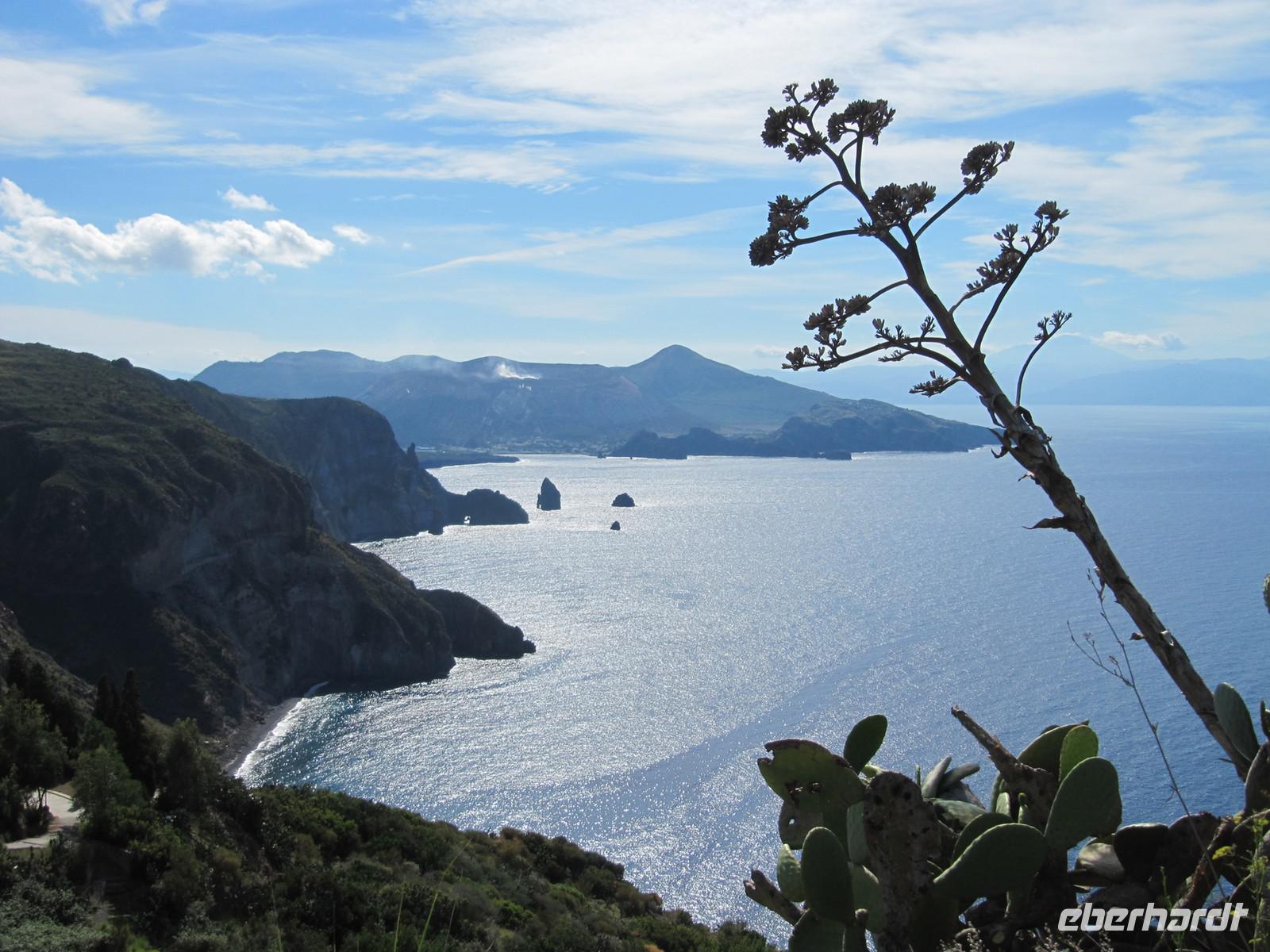 Lipari - Blick nach Vulcano