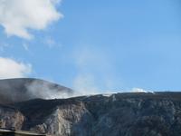 Vulcano - unsere Gruppe auf dem Vulkan