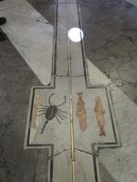 Meridian im Dom von Palermo