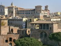 Blick zum Qurinalshügel