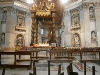 Baldachin in der Peterskirche
