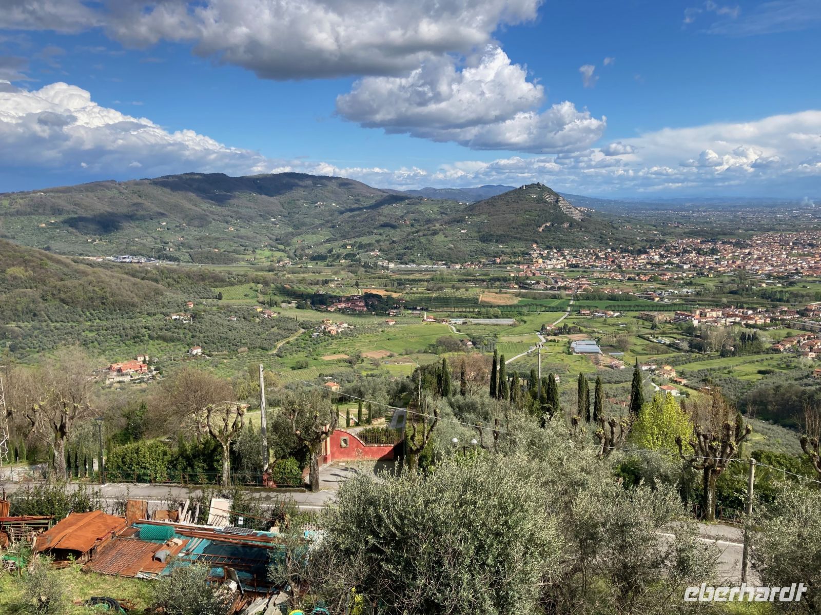 5. Reisetag – Fahrt mit der Funicolare nach Montecatini Alto – Ausblick über Montecatini Terme