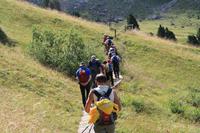 auf dem Weg zum Zendleser Kofel