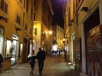 181 Abendspaziergang in den Gassen Roms
