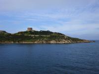 Ausfahrt aus den Hafen von Santa Teresa