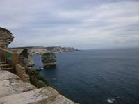 ein letzter Blick auf die Felsen von Bonifacio