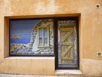 Wandmalerei in Corte