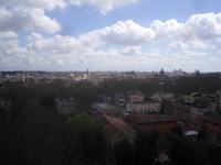 Ausblick auf Rom vom Gianicolo-Hügel