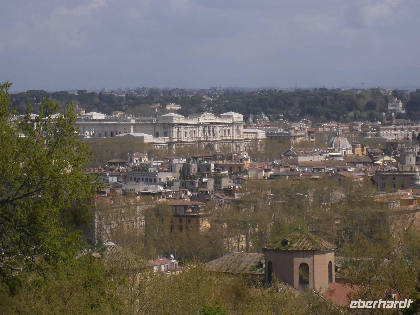 Ausblick auf Rom vom Gianicolo-Hügel